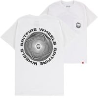 Spitfire Classic Vortex Pocket T-Shirt - white/black