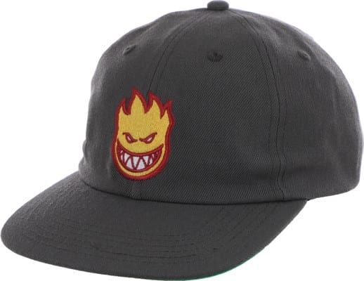 Spitfire Lil Bighead Fill Strapback Hat - charcoal/red/gold - view large