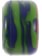 Speedlab Globes Cruiser Skateboard Wheels - blue/green swirl (80a) - side