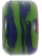 Speedlab Globes Cruiser Skateboard Wheels - blue/green swirl (80a) - side