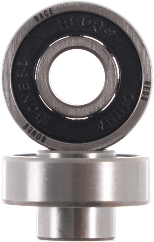 Bones Bearings Race Reds Skateboard Bearings black Tactics