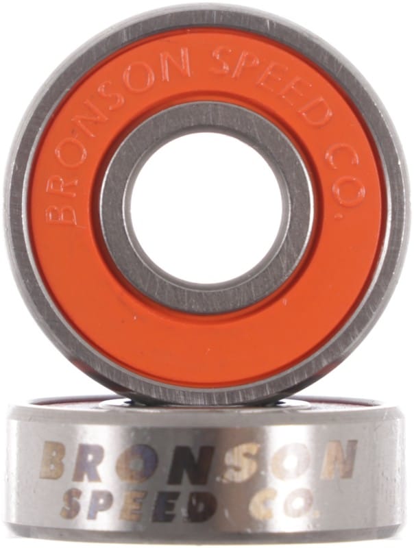 Bronson Speed Co. G3 Skateboard Bearings orange Tactics