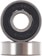 Modus Black Skateboard Bearings - black - face