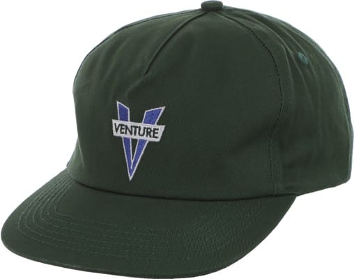 Venture Heritage Snapback Hat - dark green/blue/white - view large