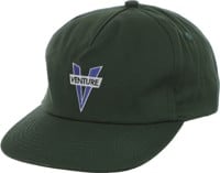 Venture Heritage Snapback Hat - dark green/blue/white