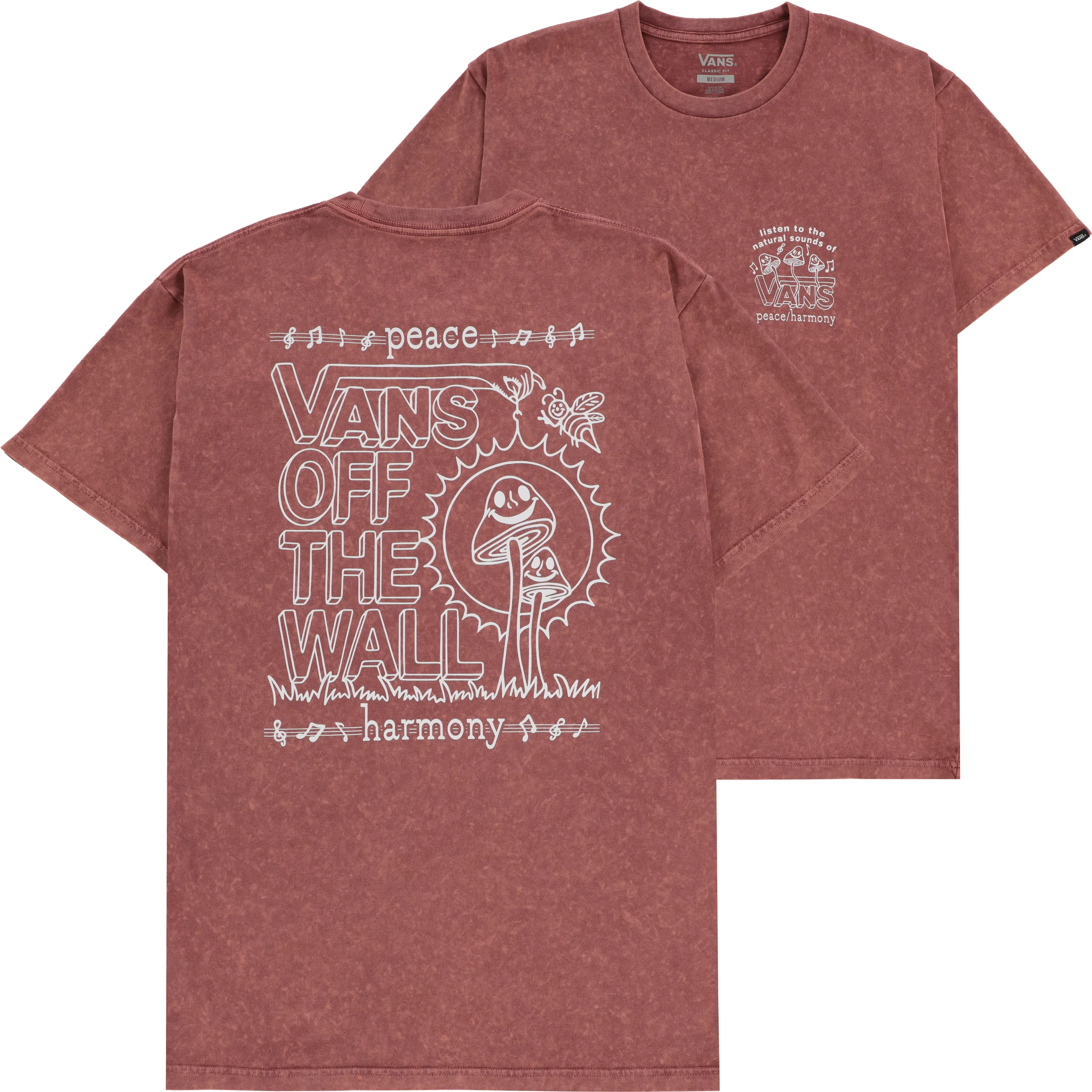 Vans Plant Harmony Acid Wash T-Shirt - catawba grape | Tactics