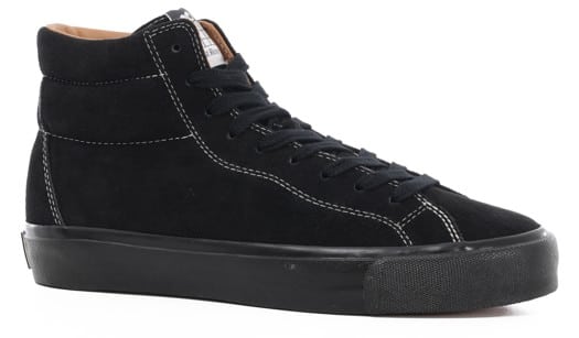 Last Resort AB VM003 - Suede High Top Skate Shoes - black/black/white - view large