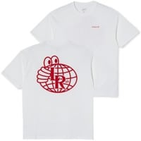 Last Resort AB LRAB Atlas Monogram T-Shirt - white/red