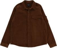 Theories Winston Corduroy Utility L/S Shirt - rum