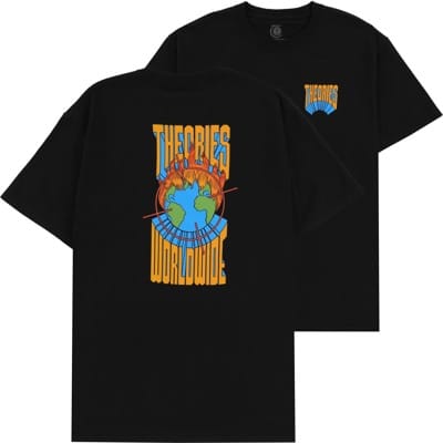Theories Worldwide T-Shirt - black - view large