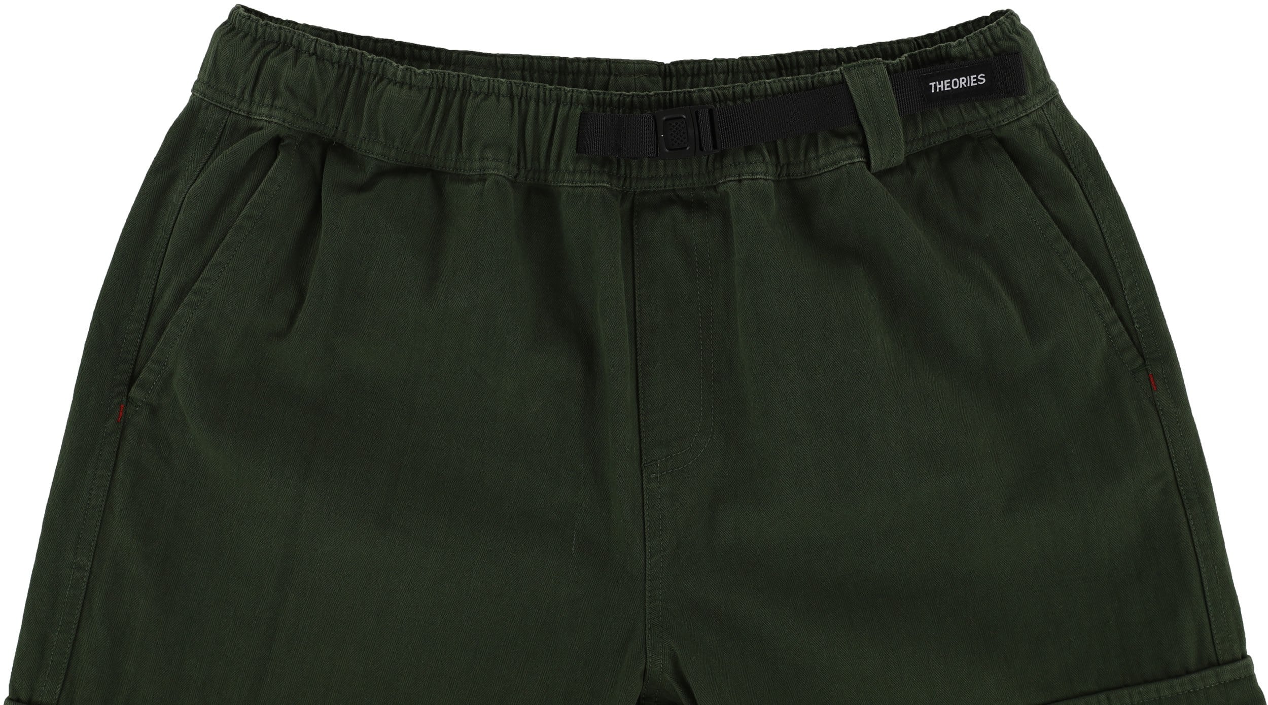 Theories Trail Cargo Pants - green herringbone | Tactics