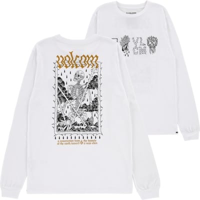 Volcom Vaderetro FA L/S T-Shirt - white - view large