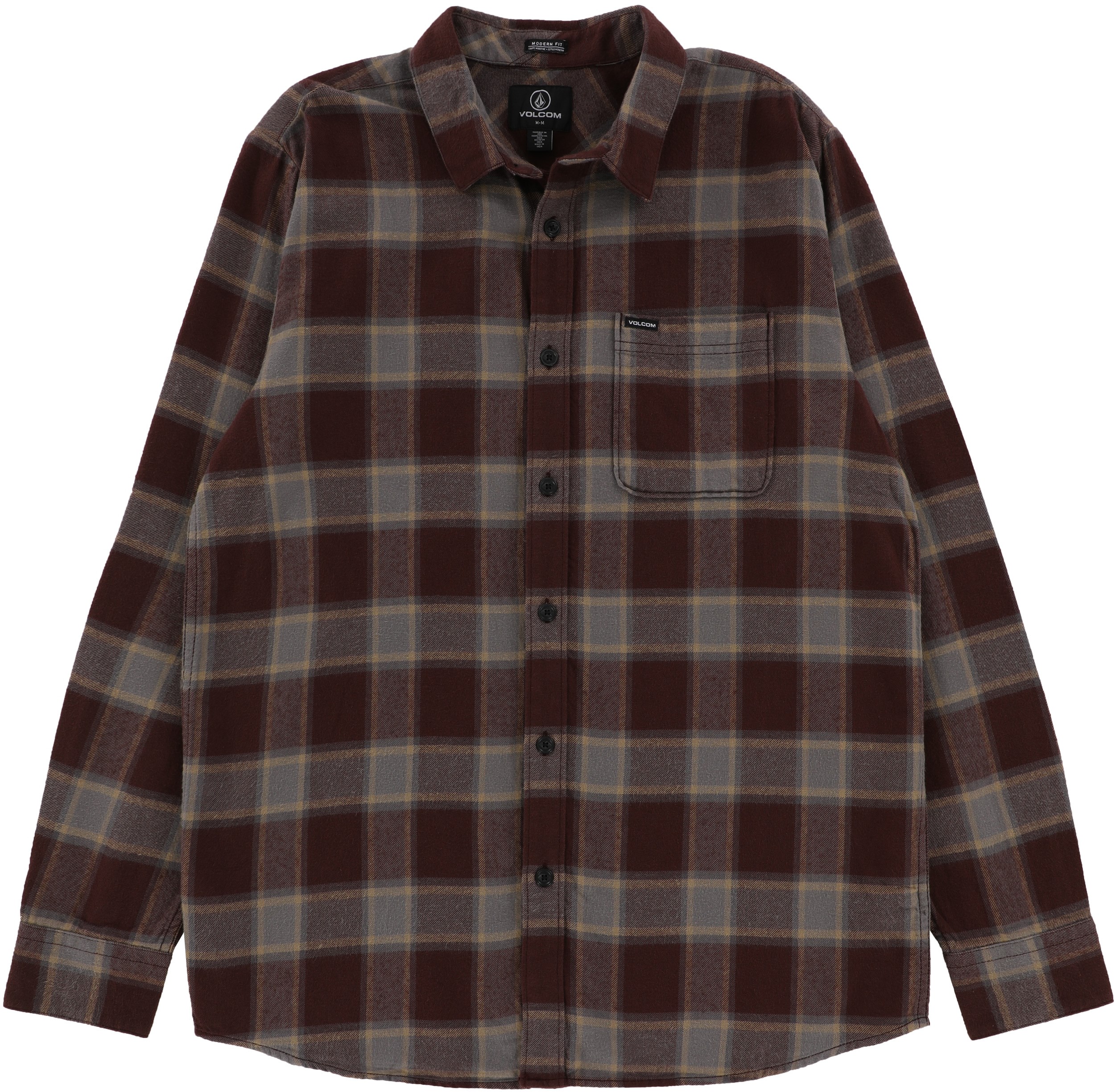 volcom caden plaid shirt