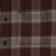 Volcom Caden Plaid Flannel Shirt - mahogany - front detail
