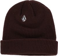 Volcom Full Stone Beanie - mahogany