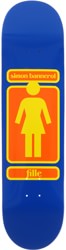 Girl Bannerot 93 Til 8.25 Pop Secret Skateboard Deck - blue/yellow/orange 