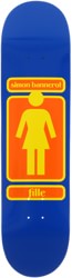Girl Bannerot 93 Til 8.25 Skateboard Deck - blue/yellow/orange 