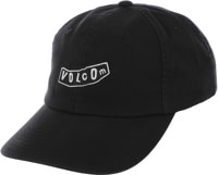 Volcom Dial Up Strapback Hat - black