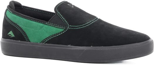 Emerica Wino G6 Cup Slip-On Shoes - (hoban) black/green - view large