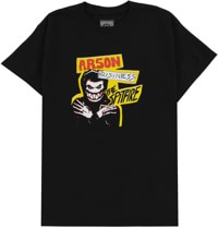 Spitfire Arson Business T-Shirt - black/glow