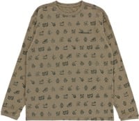 Airblaster Merino Everyday L/S Tee - chinchilla camp