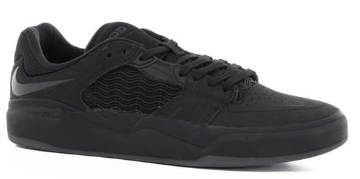 Nike SB Ishod Wair PRM Skate Shoes - black/black-black-black - view large