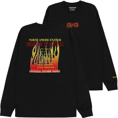 Tactics Cobra Dogs x Tactics Highway to Hotdog L/S T-Shirt - black - view large