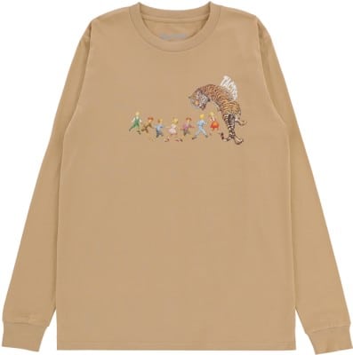 Tactics Petting Zoo L/S T-Shirt - tan - view large