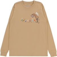 Tactics Petting Zoo L/S T-Shirt - tan