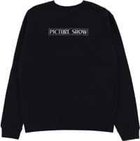 Picture Show VHS Logo Crew Sweatshirt - navy
