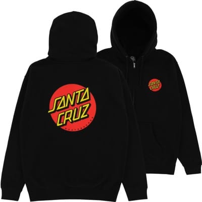 Santa Cruz Classic Dot Zip Hoodie - view large