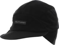 Autumn Fleece Techwear 5-Panel Hat - black