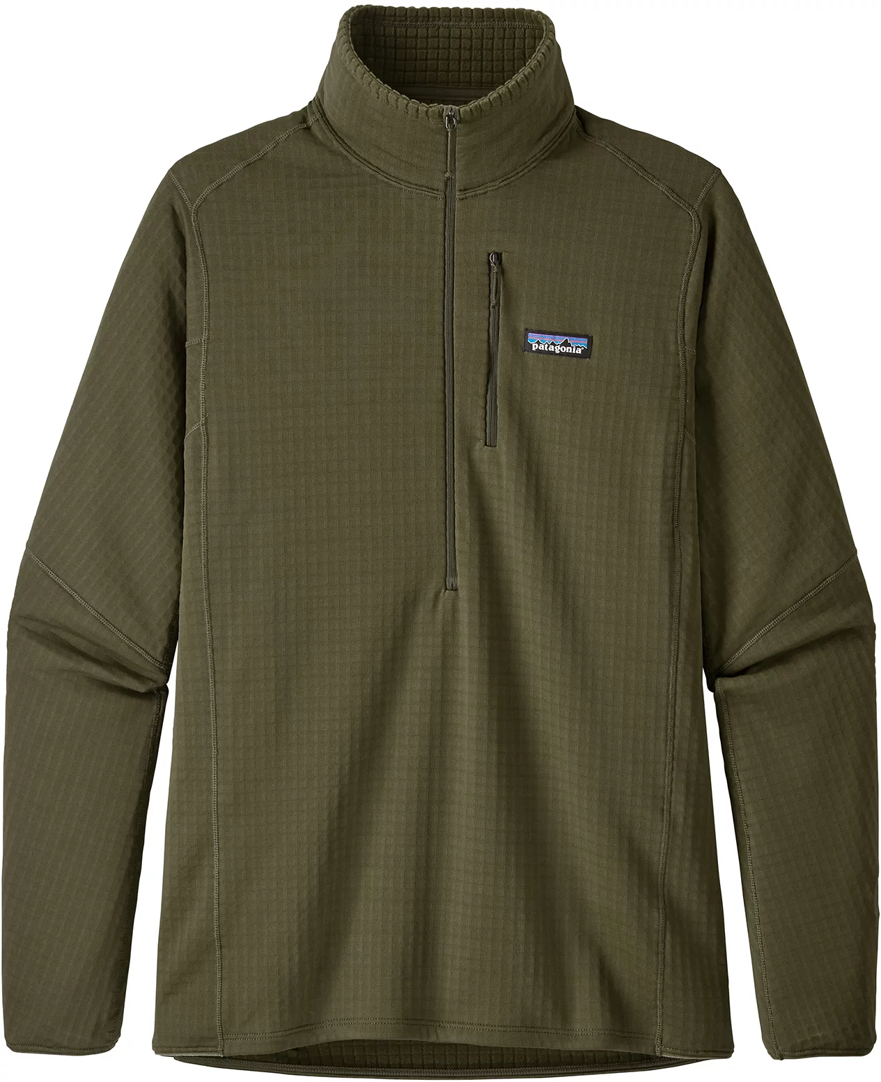 Patagonia R1 Pullover - basin green | Tactics