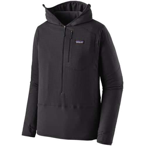 patagonia◆R1プルオーバー・フーディ_ブラック/XS/ポリエステル/BLK Patagonia R1 Pullover Hoody - black | Tactics
