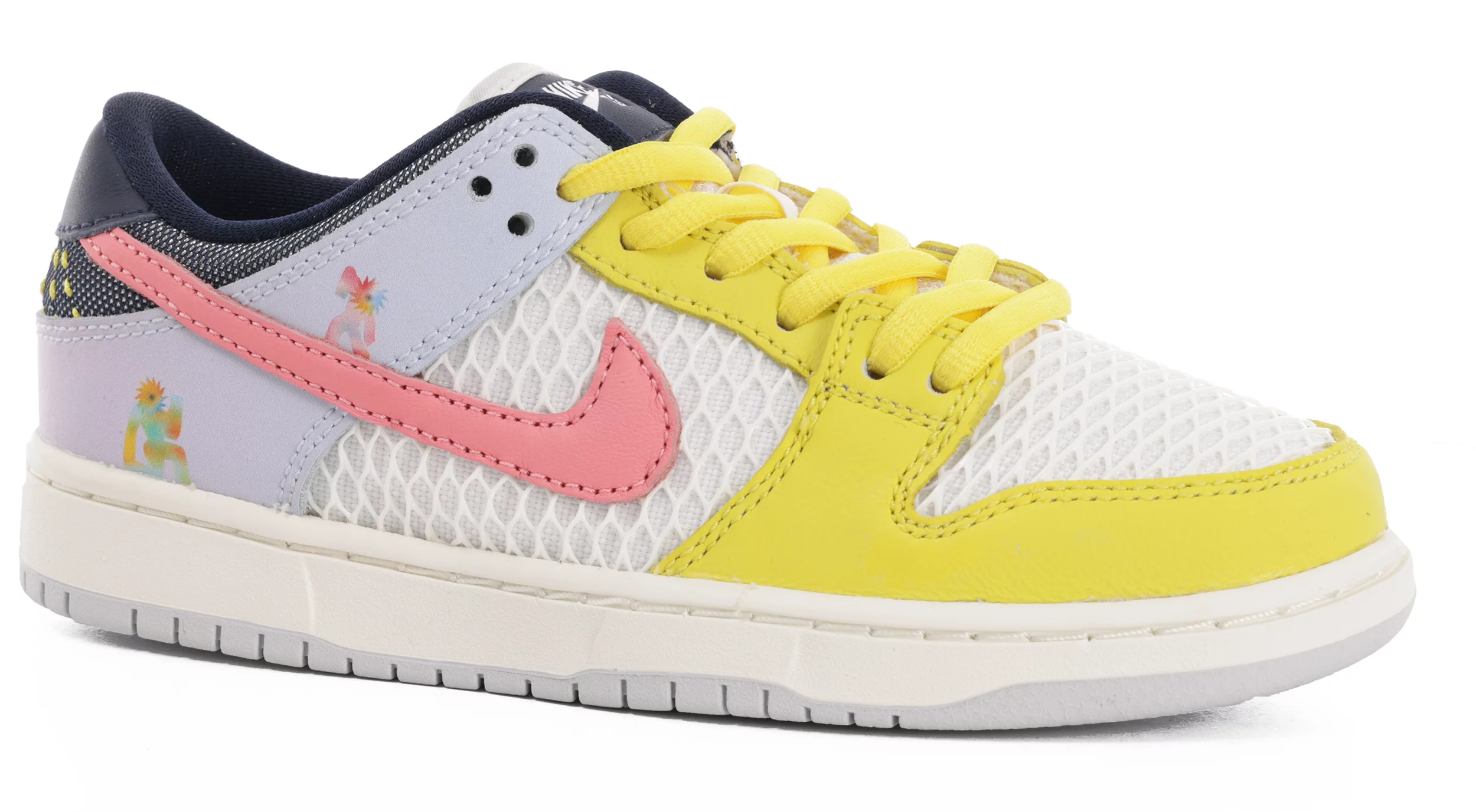 dealer verwennen Ventileren Nike SB Toddler Dunk Low Pro SB Skate Shoes - (be true) sail/pink  gaze-celestine blue-obsidian - Free Shipping | Tactics