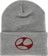 Limosine Logo Beanie - grey/red