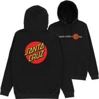 Santa Cruz Classic Dot Hoodie - charcoal heather