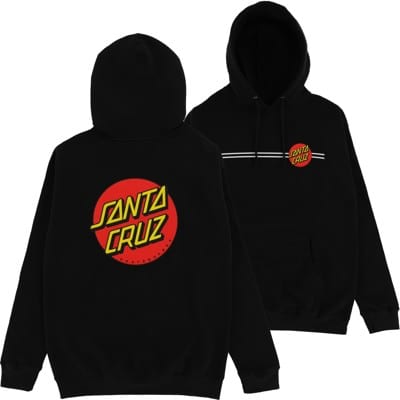 Santa Cruz Classic Dot Hoodie - black - view large