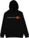 Santa Cruz Classic Dot Hoodie - black - front