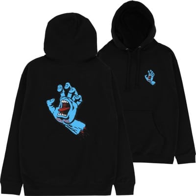 Santa Cruz Screaming Hand Hoodie - black - view large