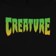 Creature Logo Hoodie - black - front detail