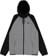 gray heather/true black