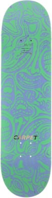Carpet Schizoid 8.38 Skateboard Deck - green/blue - view large
