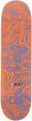 Carpet Schizoid 8.38 Skateboard Deck - orange/blue