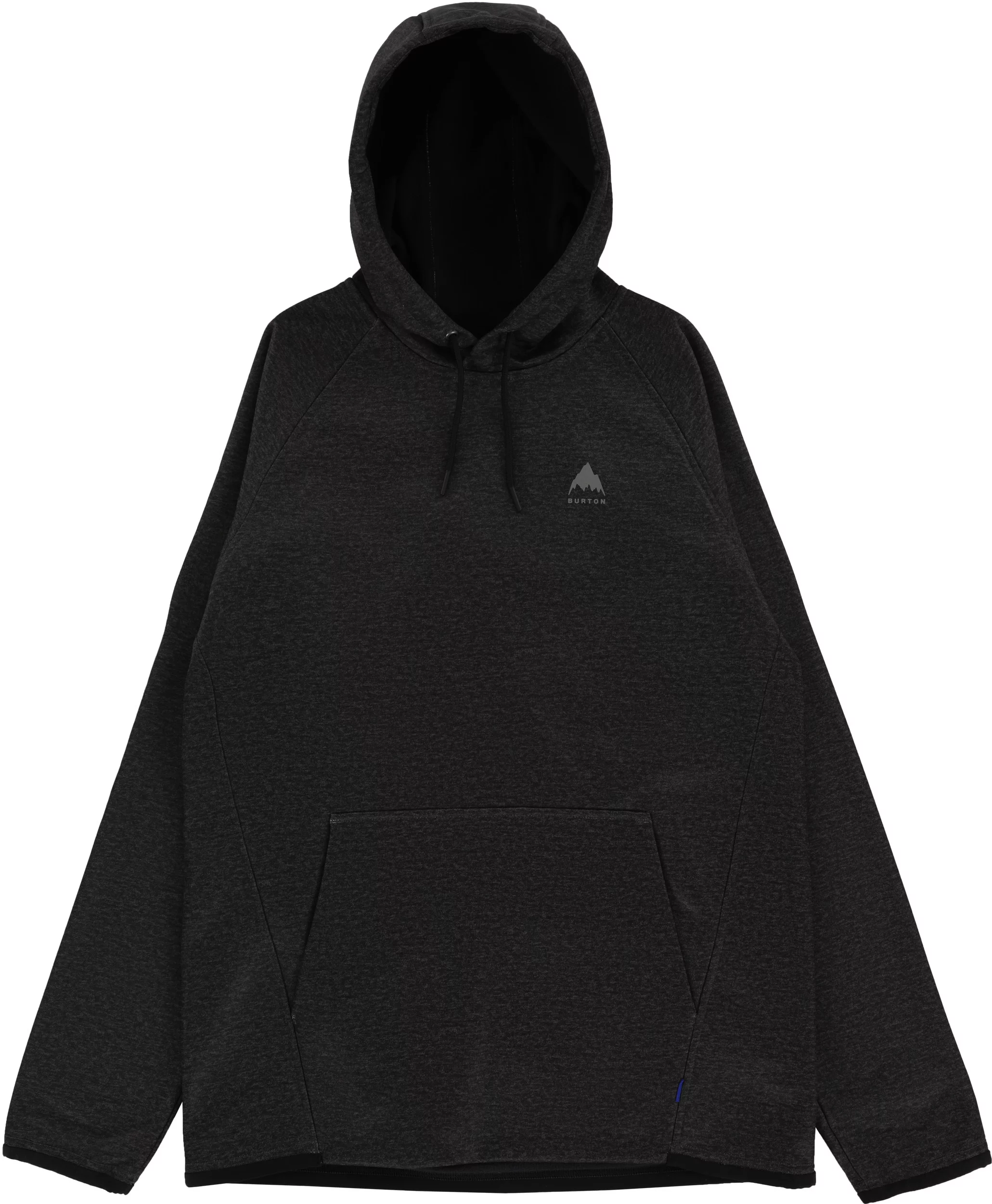 Burton Crown Weatherproof Fleece Hoodie   true black heather   Tactics