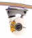 Meow Logo 8.25 Complete Skateboard - purple - wheel