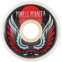 Powell Peralta Bombers 3 Cruiser Skateboard Wheels - white 60 (85a)
