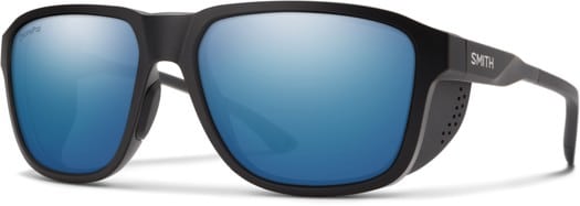 Smith Embark Polarized Sunglasses - black/chromapop blue mirror polarized lens - view large
