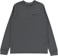 Patagonia P-6 Logo Responsibili-Tee L/S T-shirt - plume grey - front