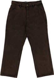 Passport Workers Club Jeans - overdye brown